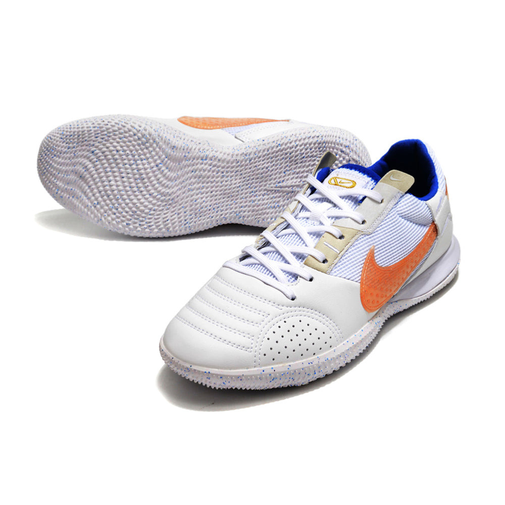 Chuteira Futsal Nike StreetGato IC Branca e Rosa