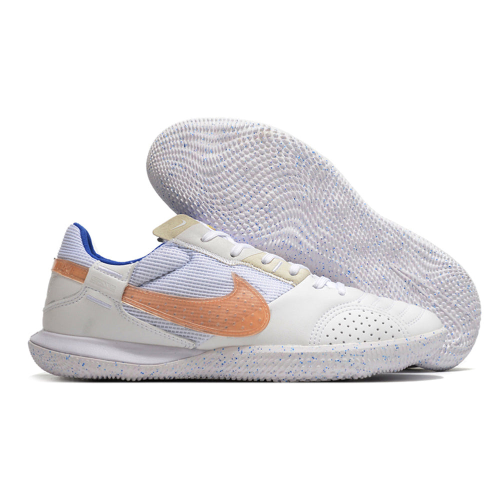 Chuteira Futsal Nike StreetGato IC Branca e Rosa
