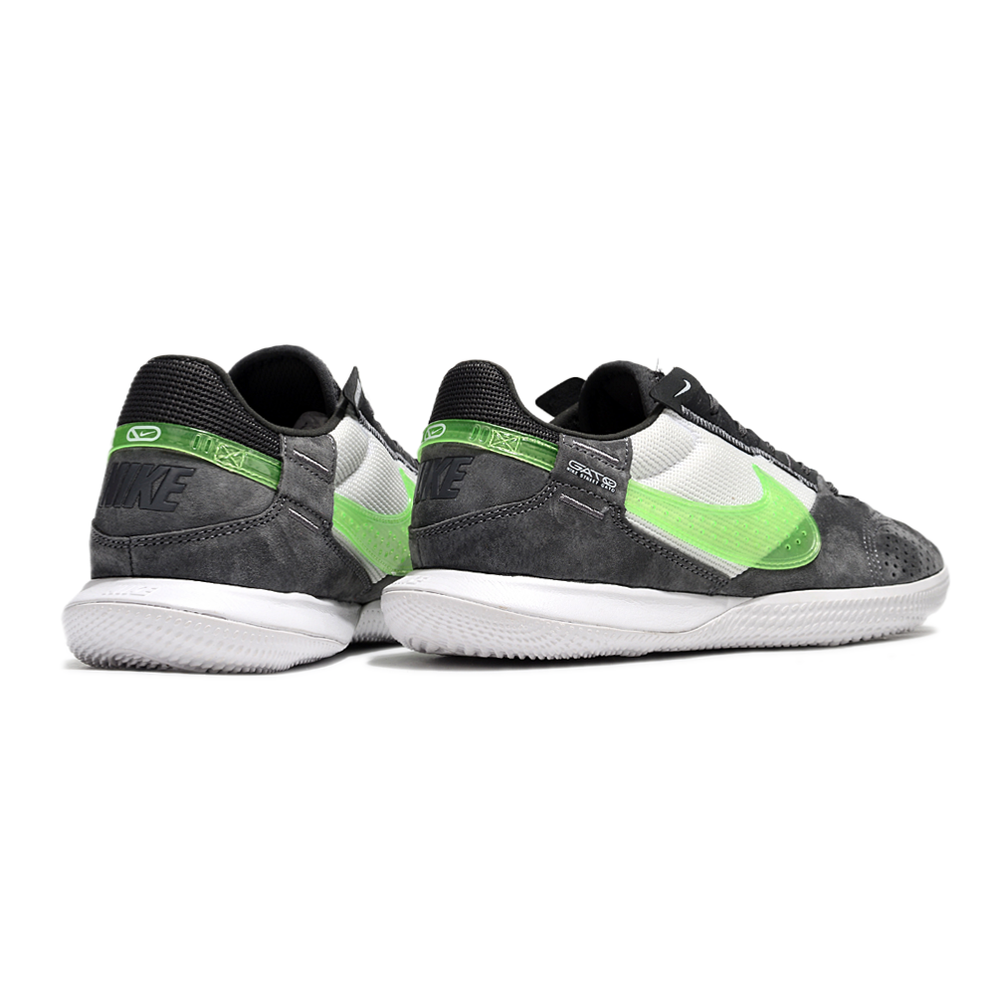 Chuteira Futsal Nike StreetGato IC Cinza e Verde