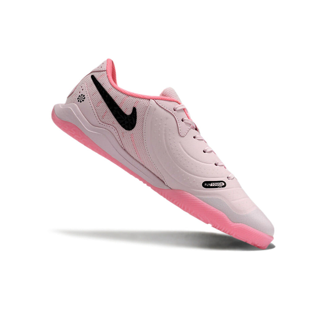 Chuteira Futsal Nike Tiempo Legend 10 Academy IC Rosa e Preto 