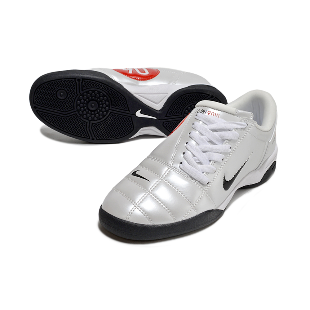 Chuteira Futsal Nike Total 90 IC Branca e Vermelha