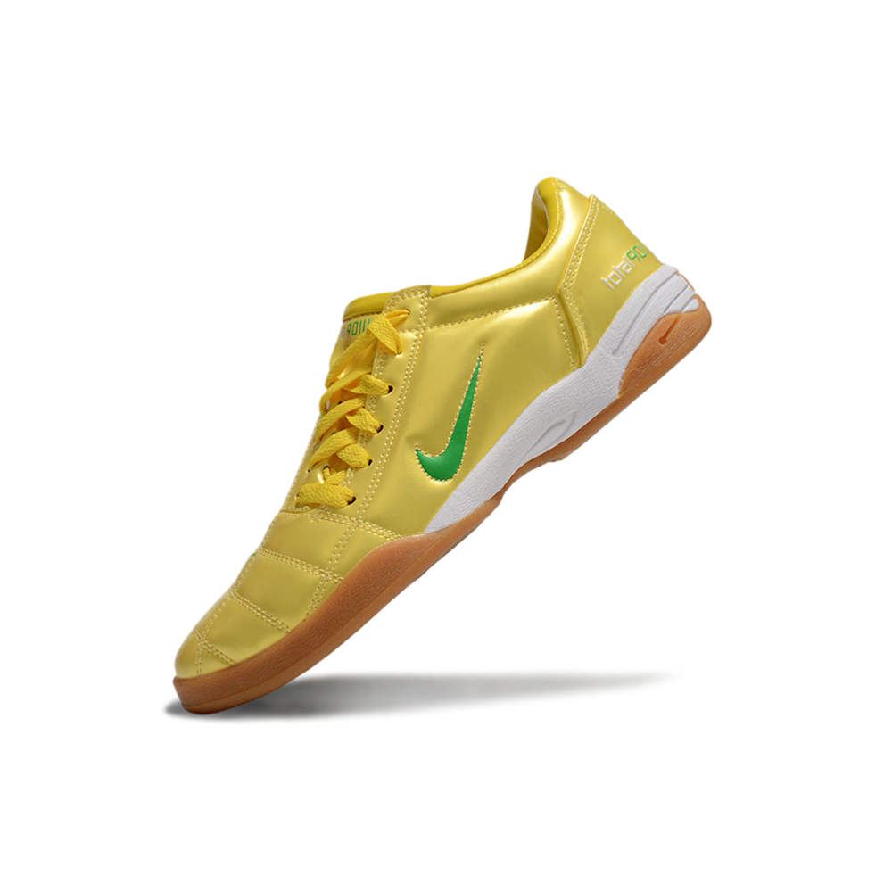 Chuteira Futsal Nike Total 90 IC Dourada