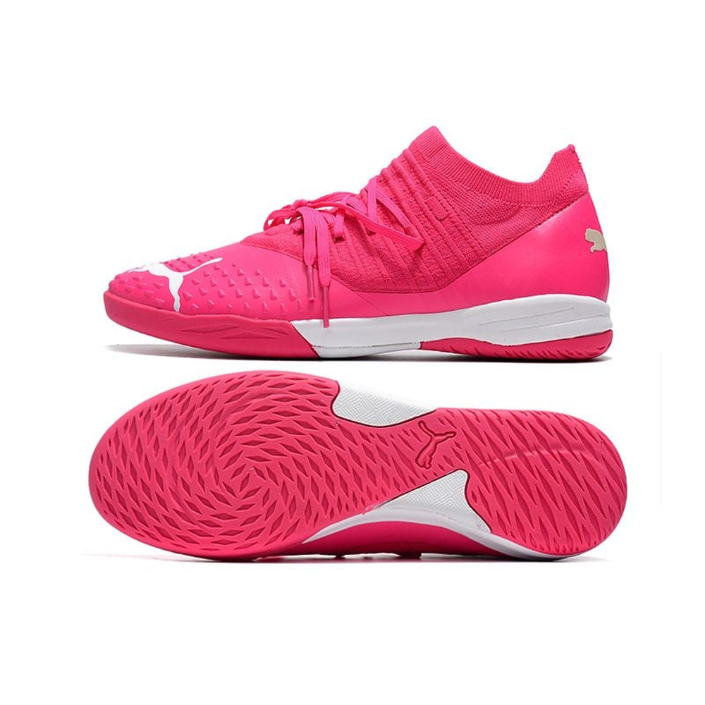 Chuteira Futsal Puma Future Z 1.3 IC Rosa