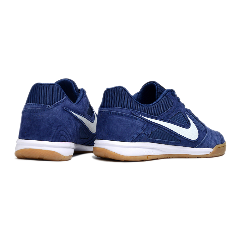 Chuteira Futsal Supreme X Nike SB Gato IC Azul e Branca