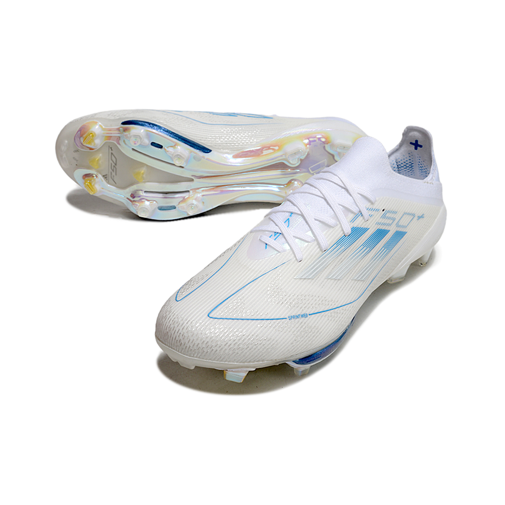 Chuteira Campo Adidas F50+ FG Branca 