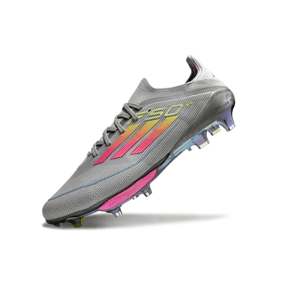 Chuteira Campo Adidas F50+ FG Cinza