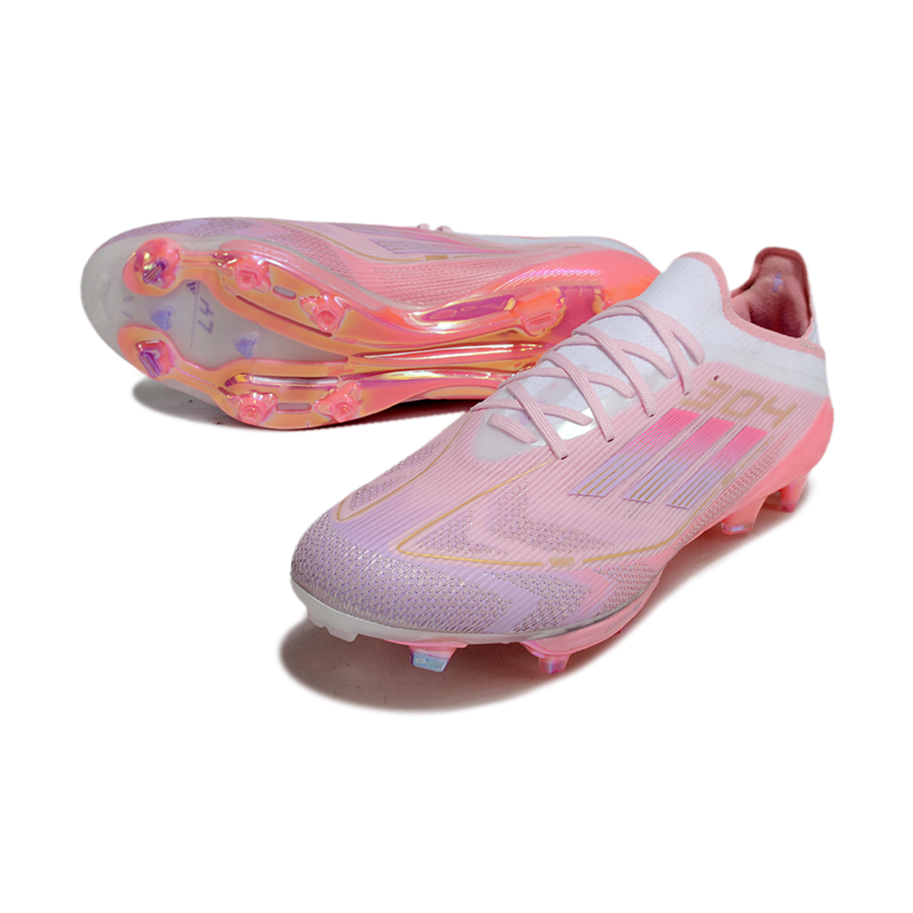 Chuteira Campo Adidas F50+ FG Rosa 
