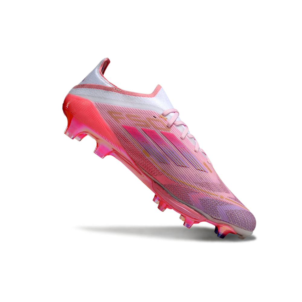 Chuteira Campo Adidas F50+ FG Rosa 
