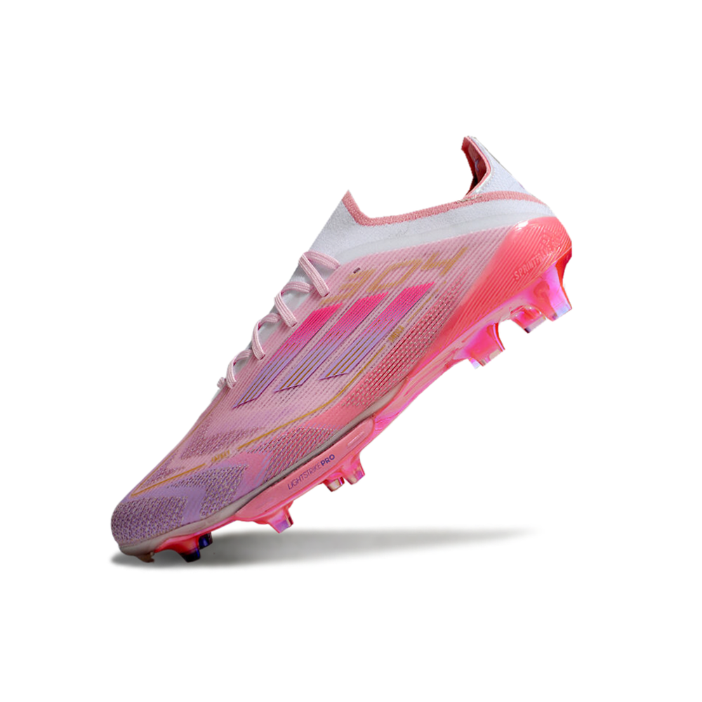 Chuteira Campo Adidas F50+ FG Rosa 