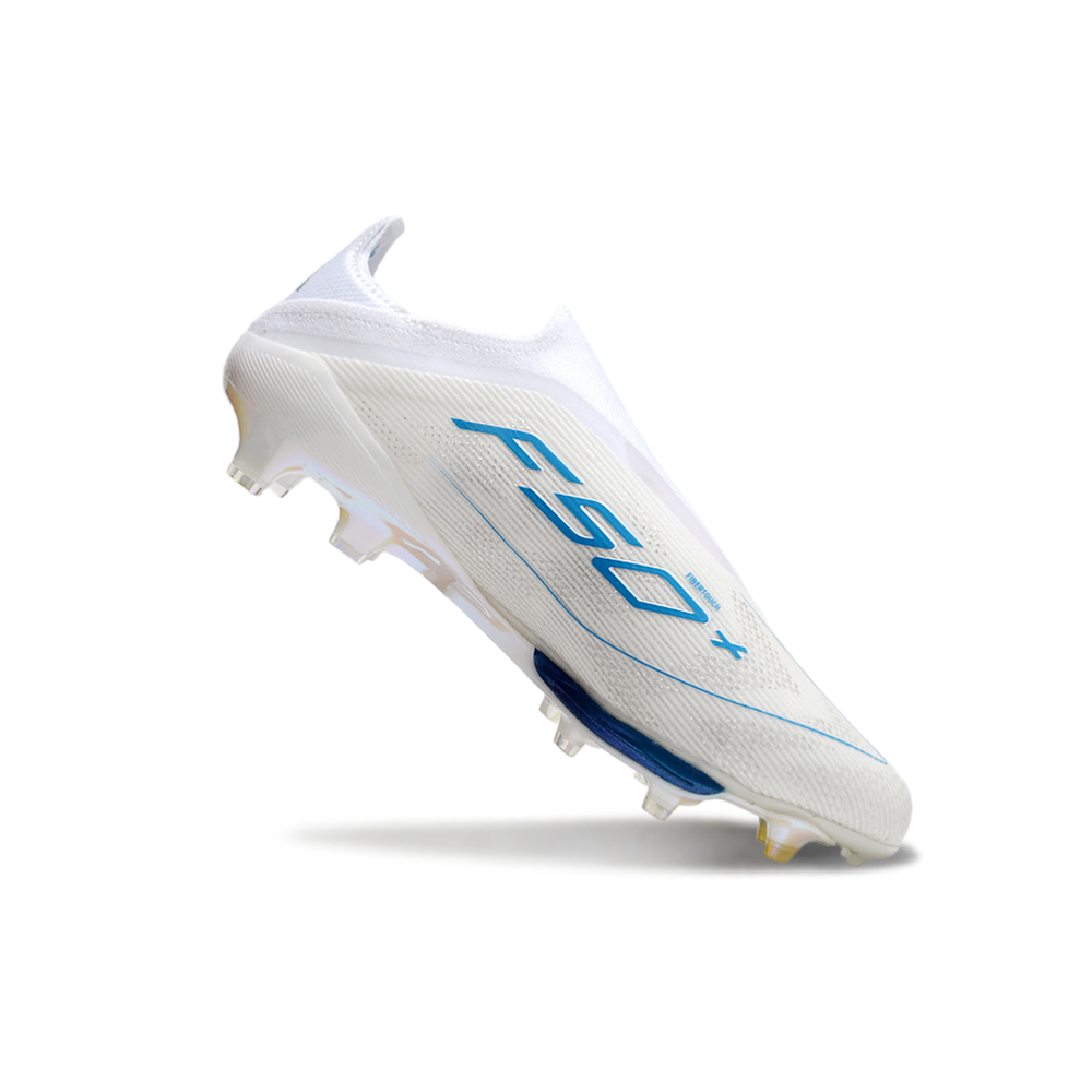 Chuteira Campo Adidas F50+ LL FG Branca 