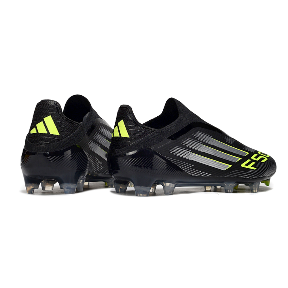 Chuteira Campo Adidas F50+ LL FG Preta e Verde