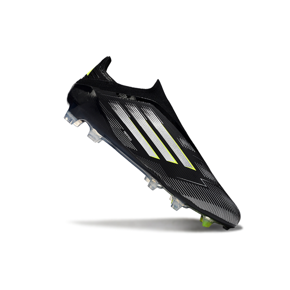 Chuteira Campo Adidas F50+ LL FG Preta e Verde