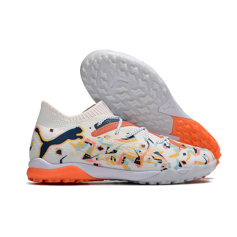 Chuteira Society Puma Future 7 TF Branca 