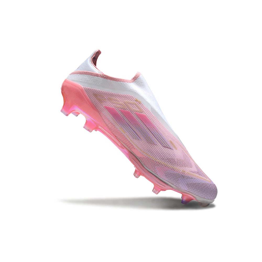 Chuteira Campo Adidas F50+ LL FG Rosa 