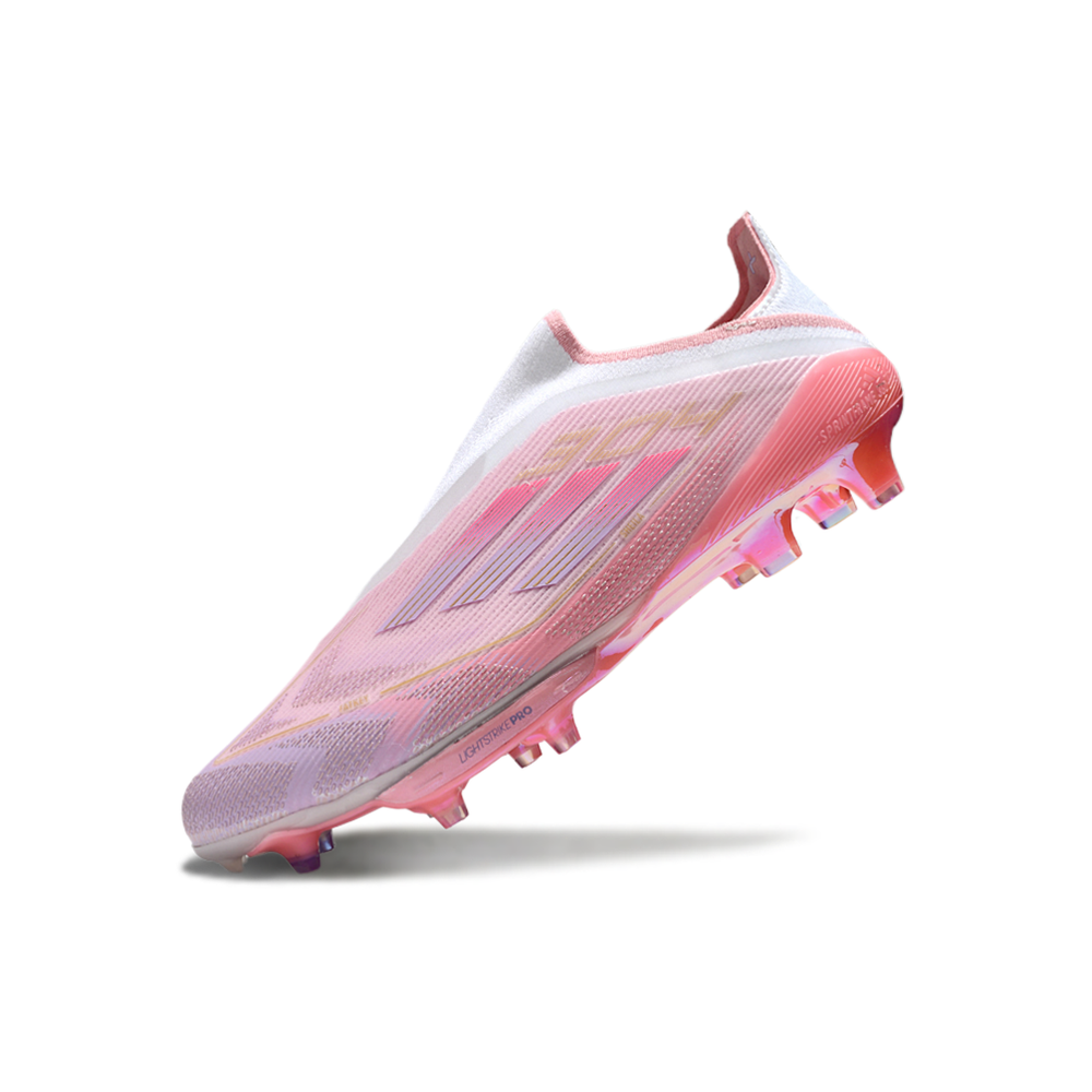 Chuteira Campo Adidas F50+ LL FG Rosa 