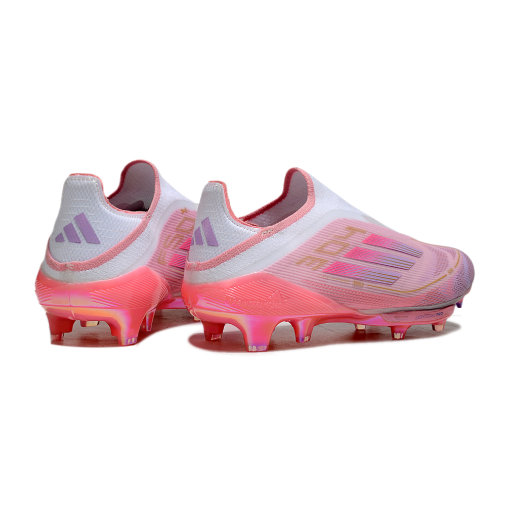 Chuteira Campo Adidas F50+ LL FG Rosa 