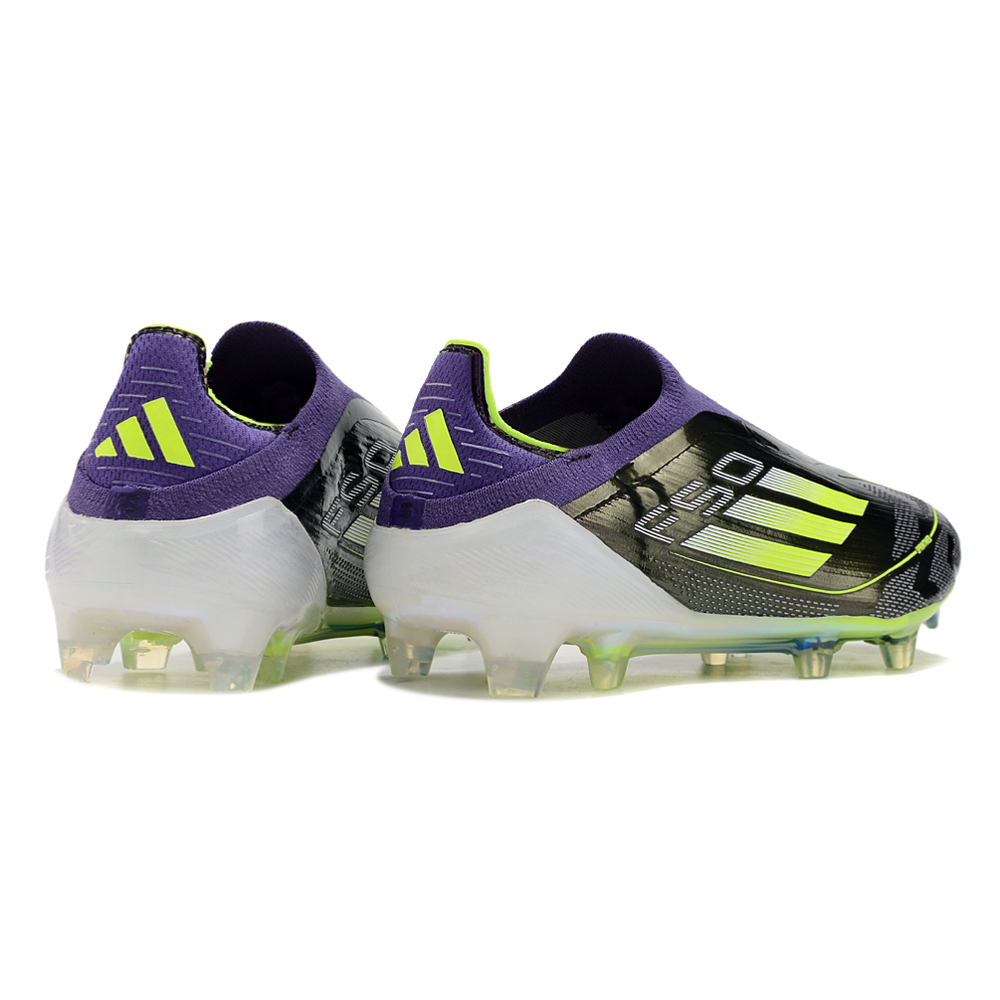 Chuteira Campo Adidas F50+ LL FG Roxa e Verde 