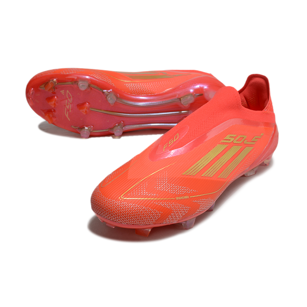 Chuteira Campo Adidas F50+ LL FG Vermelha 