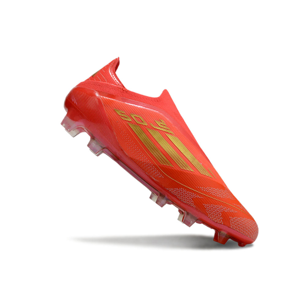 Chuteira Campo Adidas F50+ LL FG Vermelha 