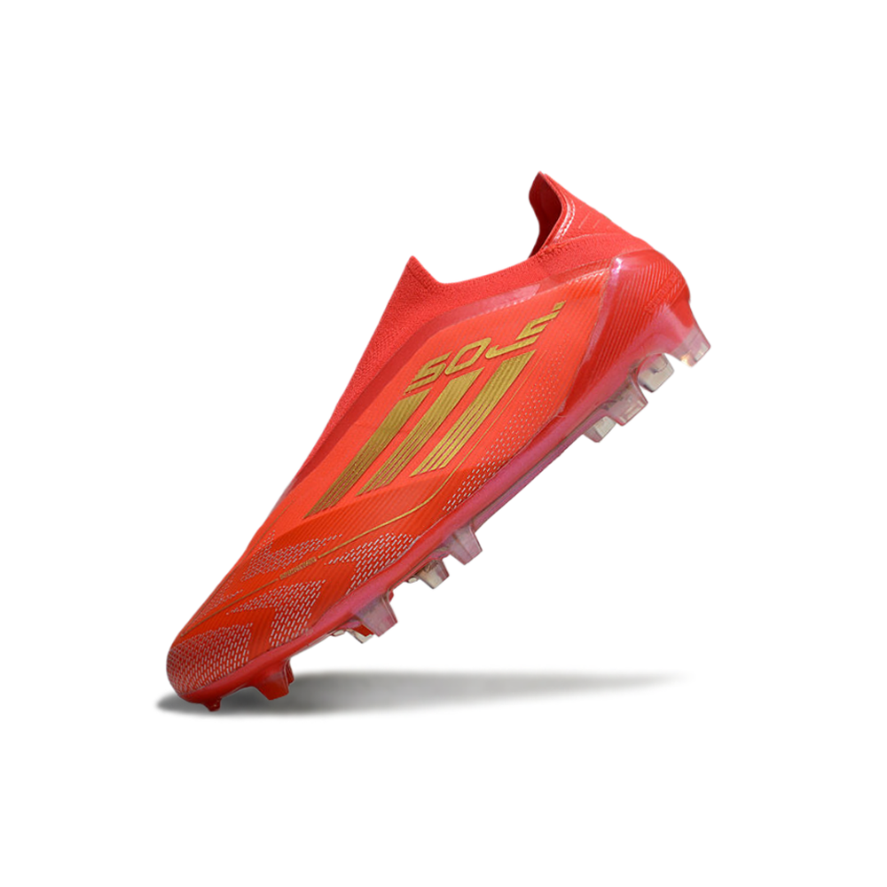 Chuteira Campo Adidas F50+ LL FG Vermelha 