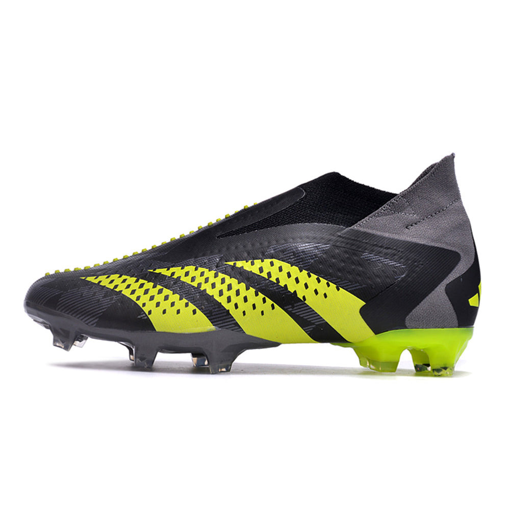 Chuteira Campo Adidas Predator Accuracy+ FG Preta e Verde 