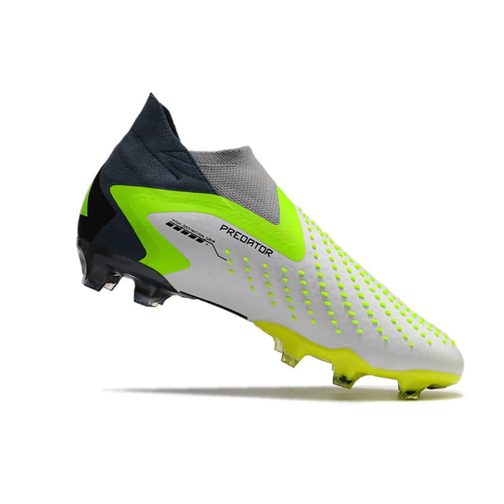 Chuteira Campo Adidas Predator Accuracy+ FG Verde e Branca 