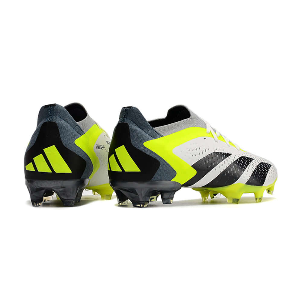 Chuteira Campo Adidas Predator Accuracy.1 FG Low Verde e Branca 