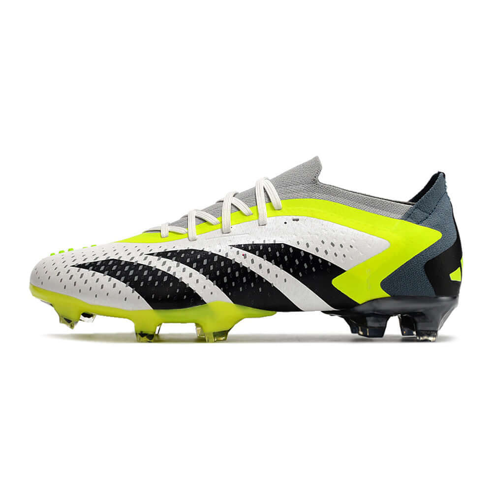 Chuteira Campo Adidas Predator Accuracy.1 FG Low Verde e Branca 