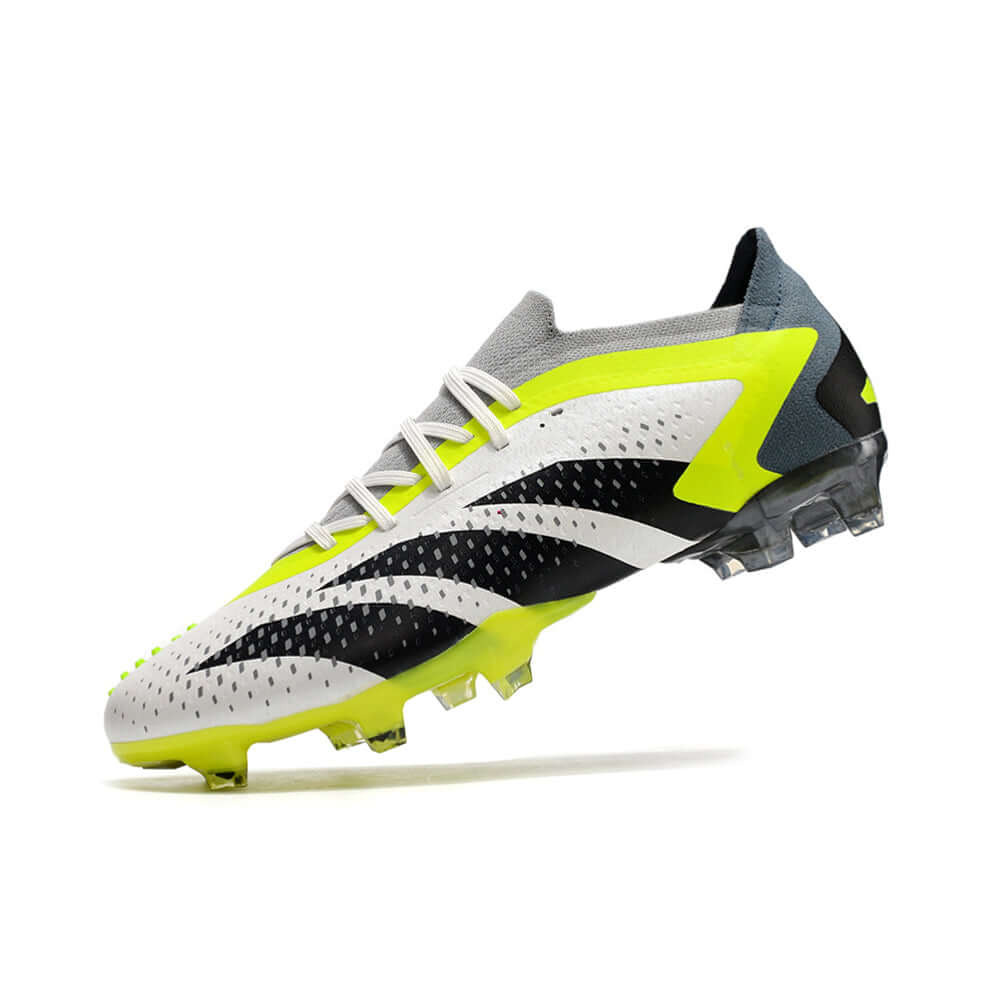Chuteira Campo Adidas Predator Accuracy.1 FG Low Verde e Branca 