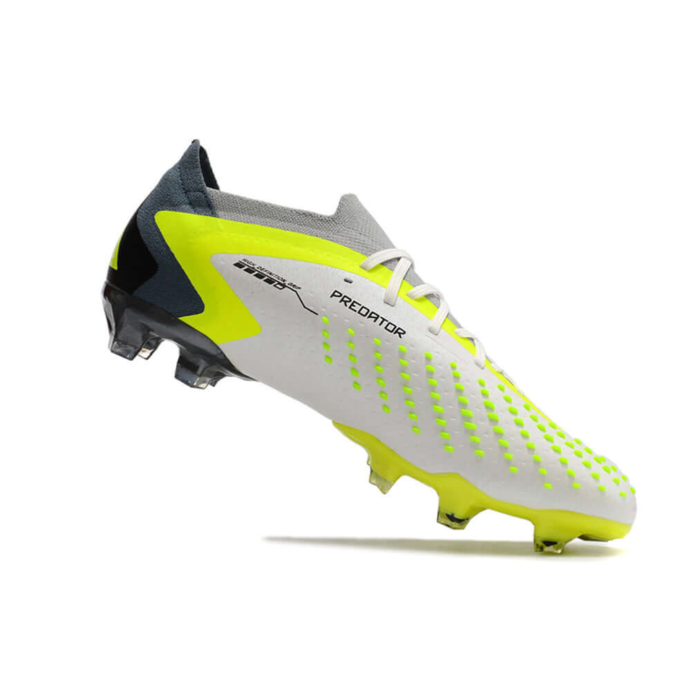 Chuteira Campo Adidas Predator Accuracy.1 FG Low Verde e Branca 