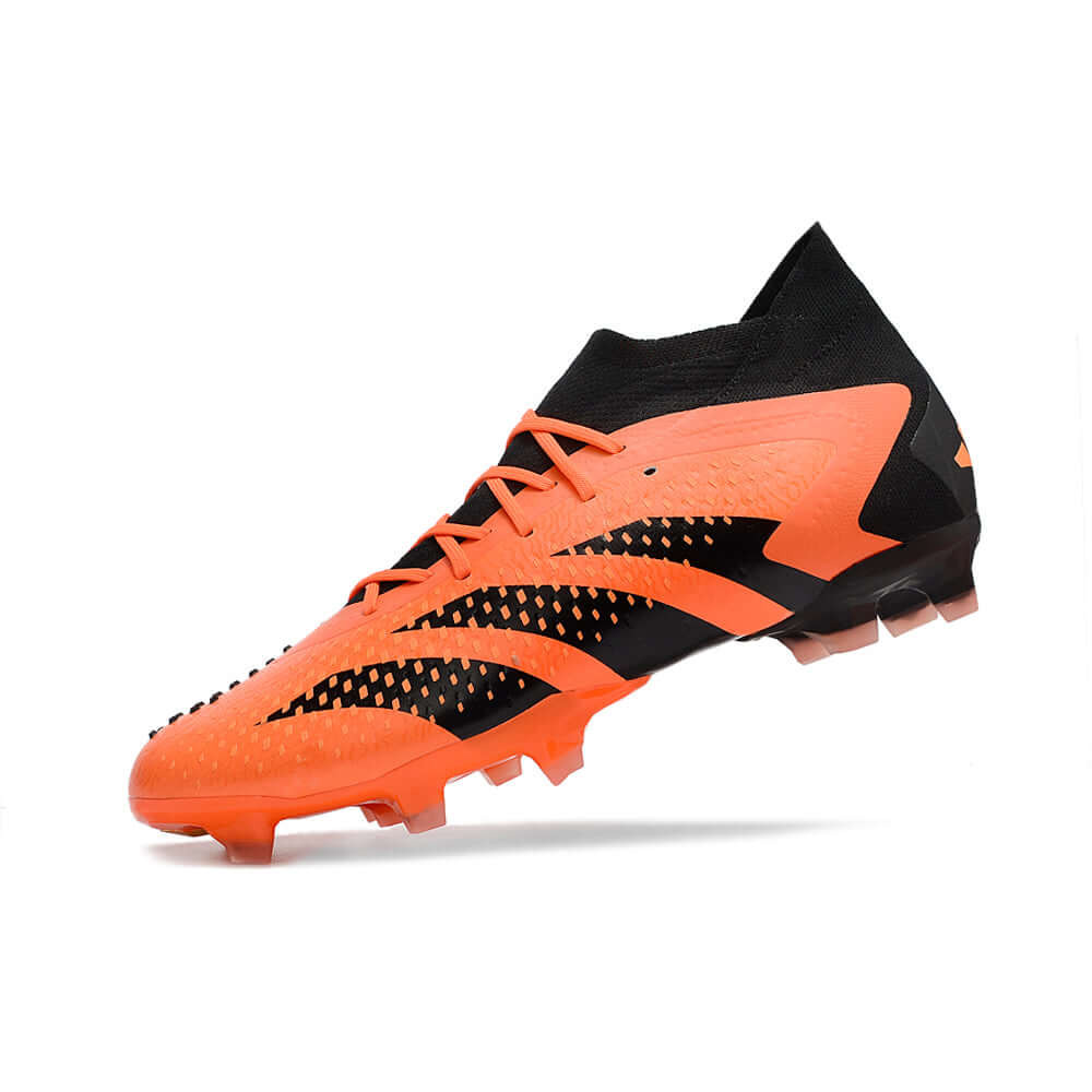 Chuteira Campo Adidas Predator Accuracy.1 FG Preta e Laranja 