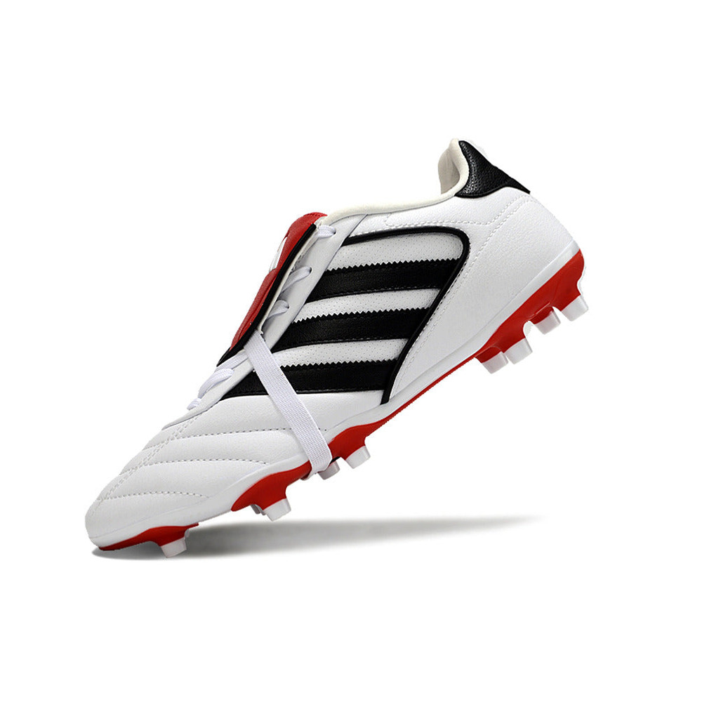 Chuteira Campo Adidas Copa Gloro 2 FG Branca, Preta e Vermelha
