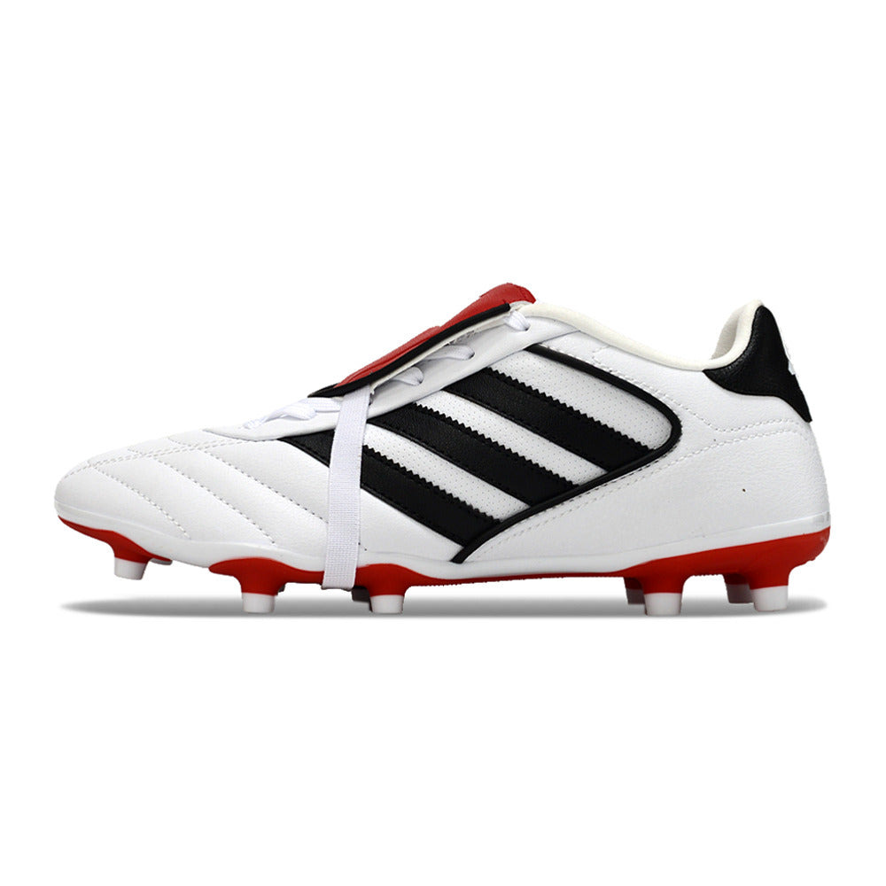 Chuteira Campo Adidas Copa Gloro 2 FG Branca, Preta e Vermelha