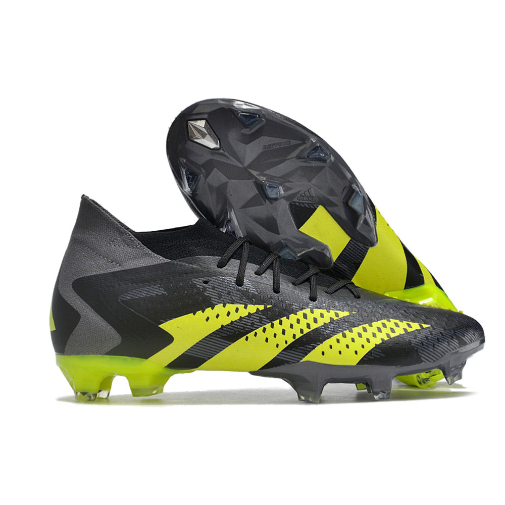 Chuteira Campo Adidas Predator Accuracy.1 FG Preta e Verde 