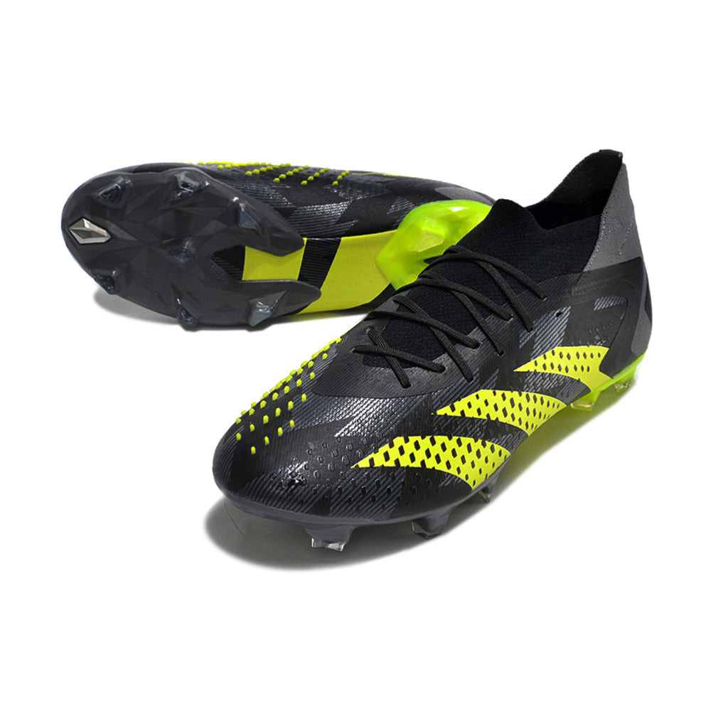 Chuteira Campo Adidas Predator Accuracy.1 FG Preta e Verde 