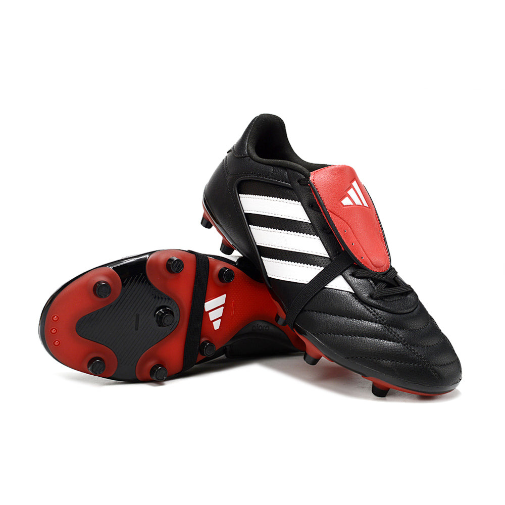 Chuteira Campo Adidas Copa Gloro 2 FG Preta, Branca e Vermelha