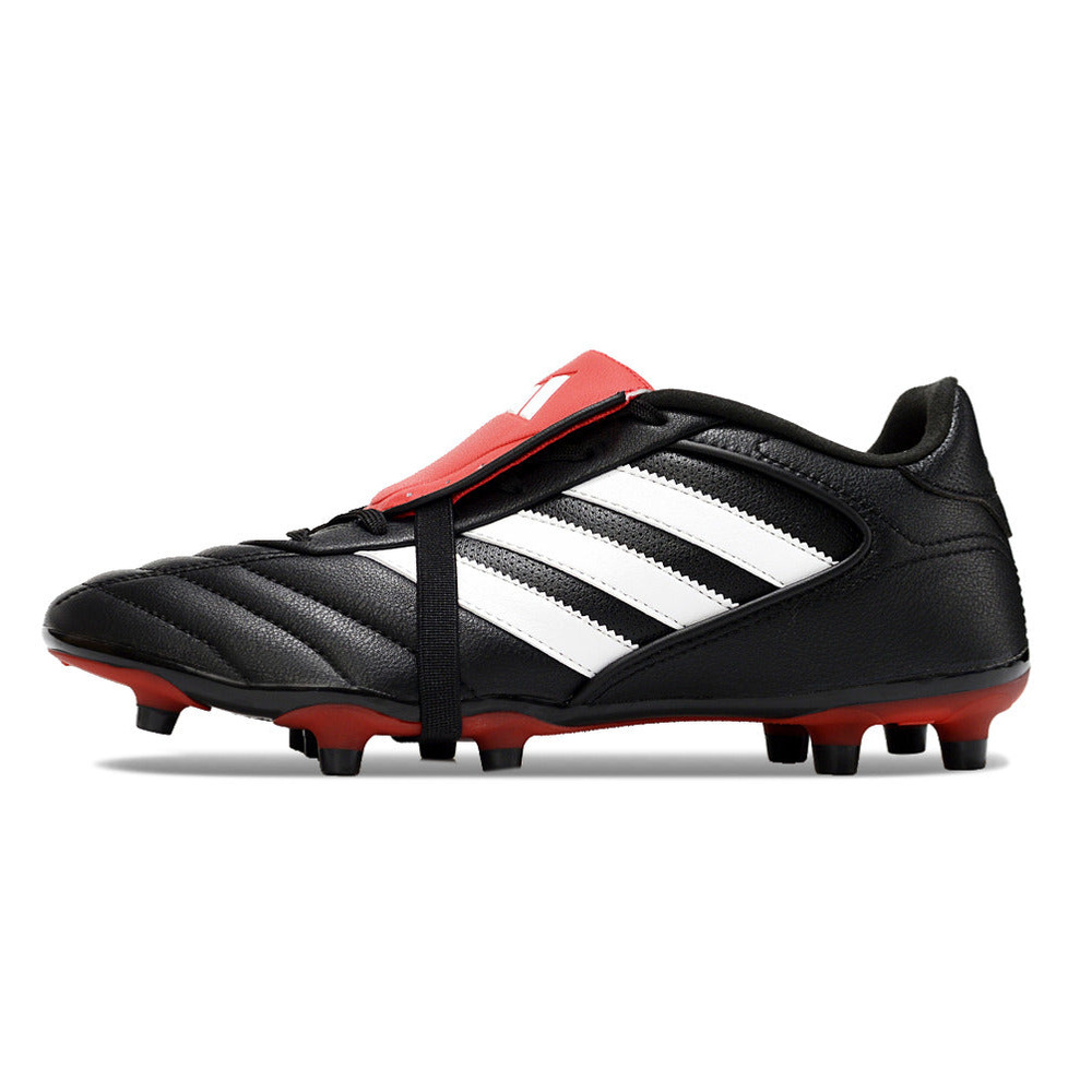 Chuteira Campo Adidas Copa Gloro 2 FG Preta, Branca e Vermelha
