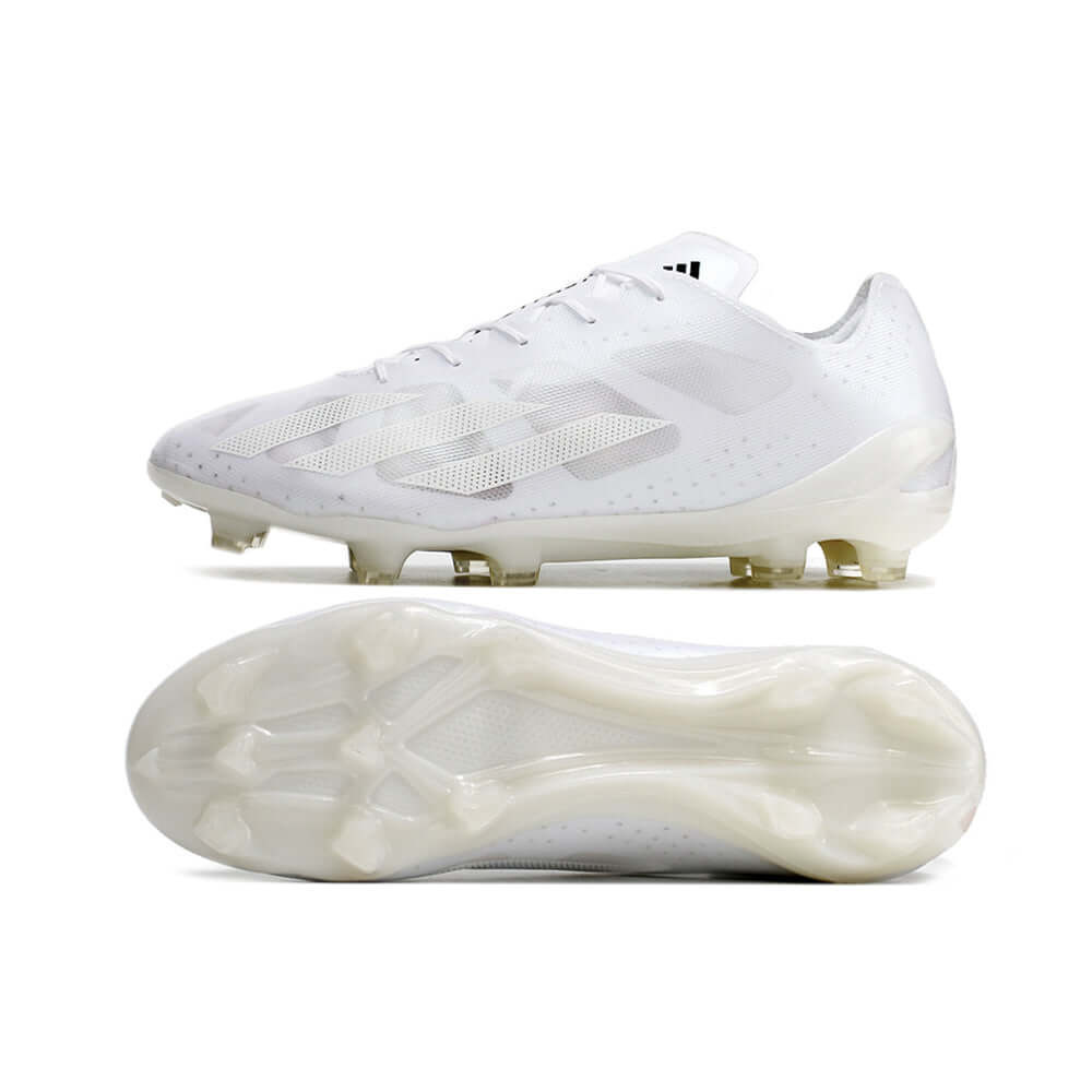 Chuteira Campo Adidas X Crazyfast Luxury.1 FG Branca 