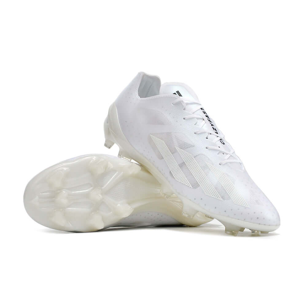Chuteira Campo Adidas X Crazyfast Luxury.1 FG Branca 