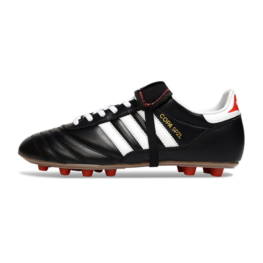 Chuteira Campo Adidas Copa Mundial FG Preta e Branca