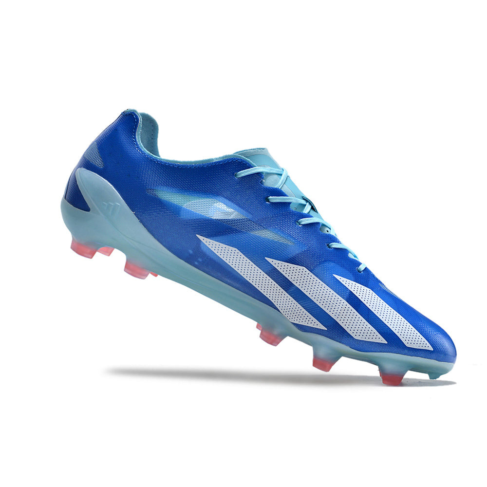 Chuteira Campo Adidas X CrazyFast+ FG Azul 