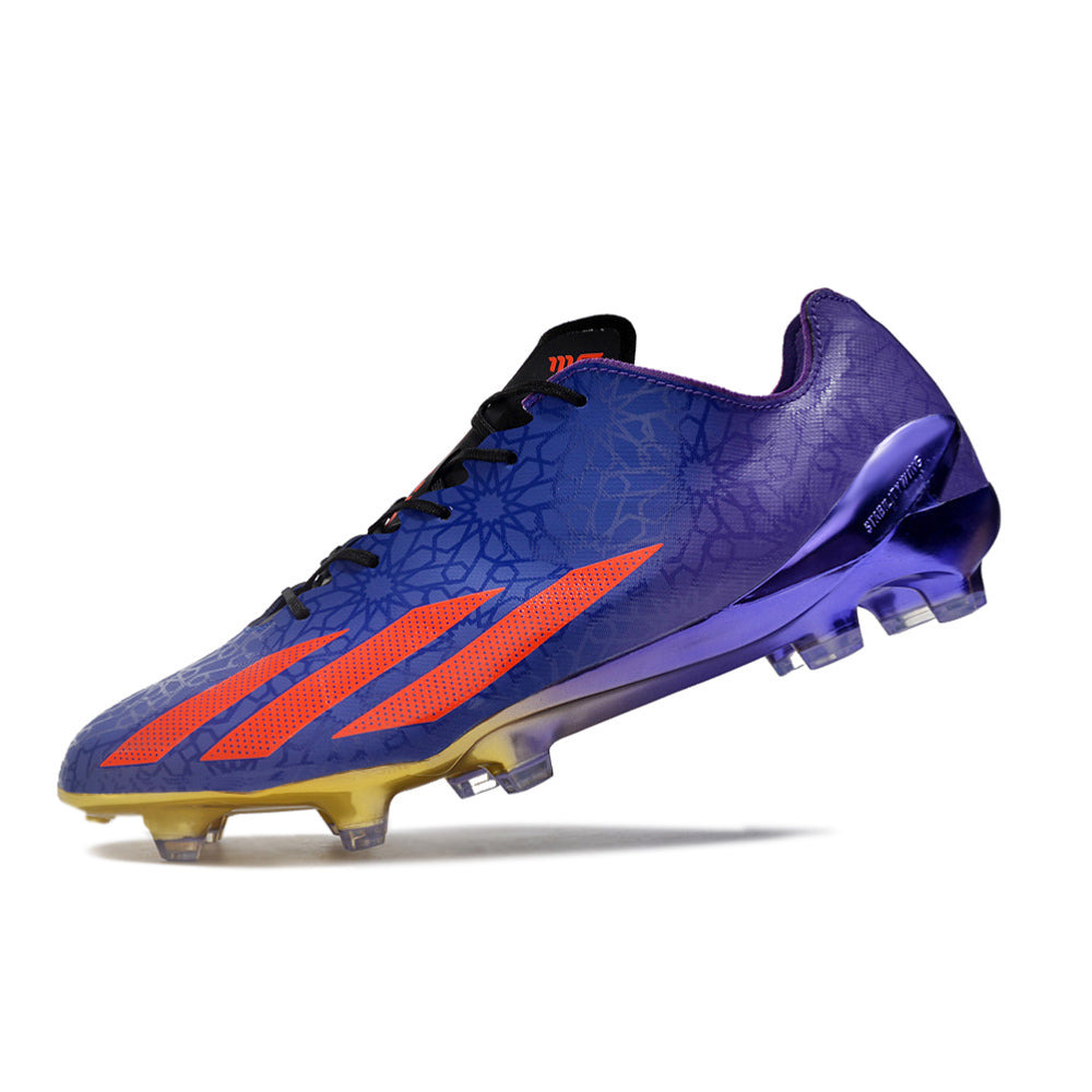 Chuteira Campo Adidas X Crazyfast+ FG Roxo e Vermelho 