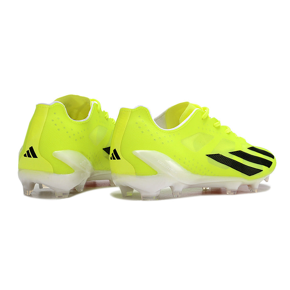 Chuteira Campo Adidas X Crazyfast+ FG Verde 