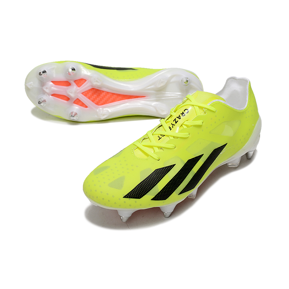 Chuteira Campo Adidas X Crazyfast+ Ponta de Aluminio Verde 