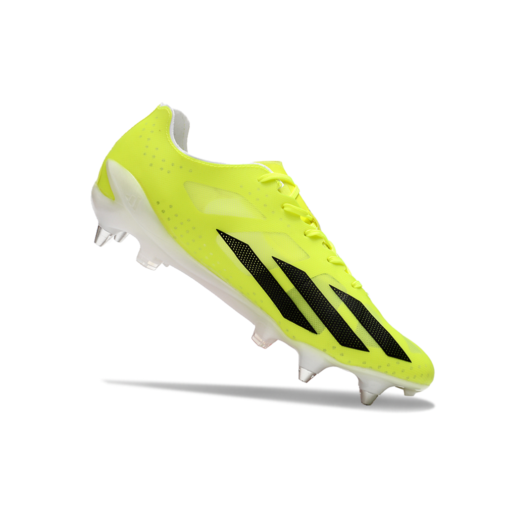 Chuteira Campo Adidas X Crazyfast+ Ponta de Aluminio Verde 