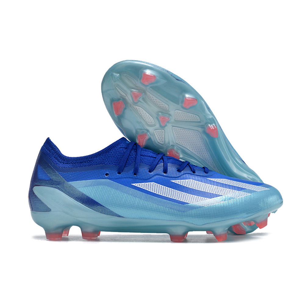 Chuteira Campo Adidas X CrazyFast.1 FG Azul 