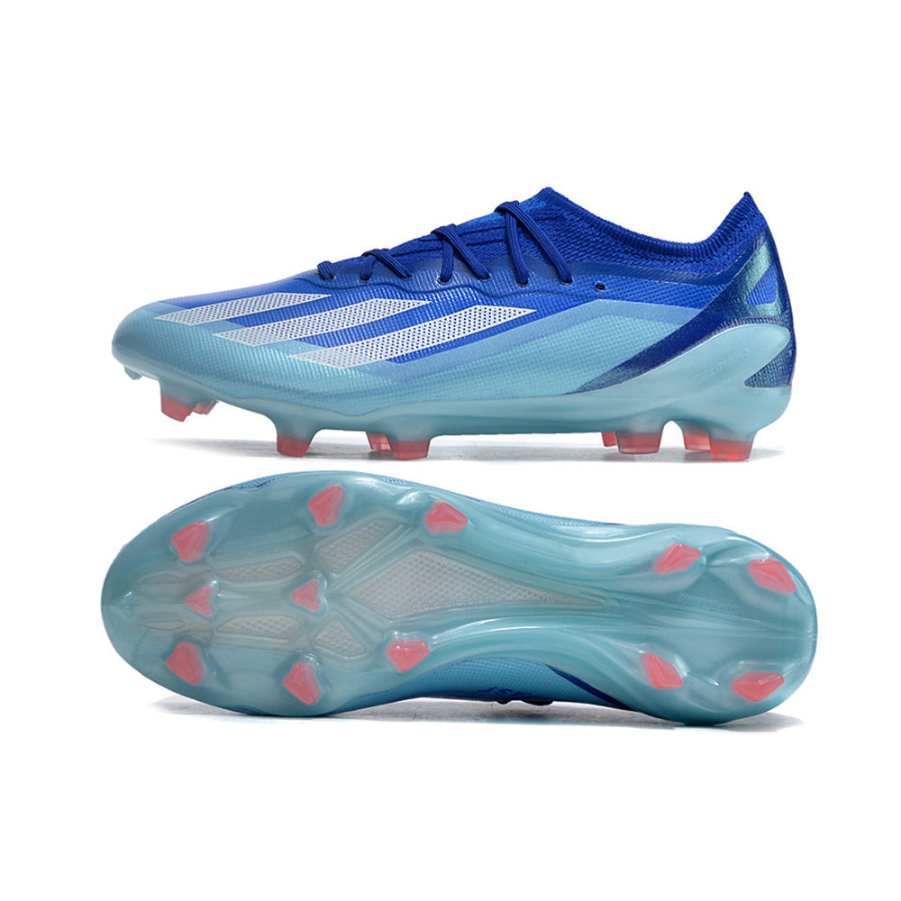 Chuteira Campo Adidas X CrazyFast.1 FG Azul 