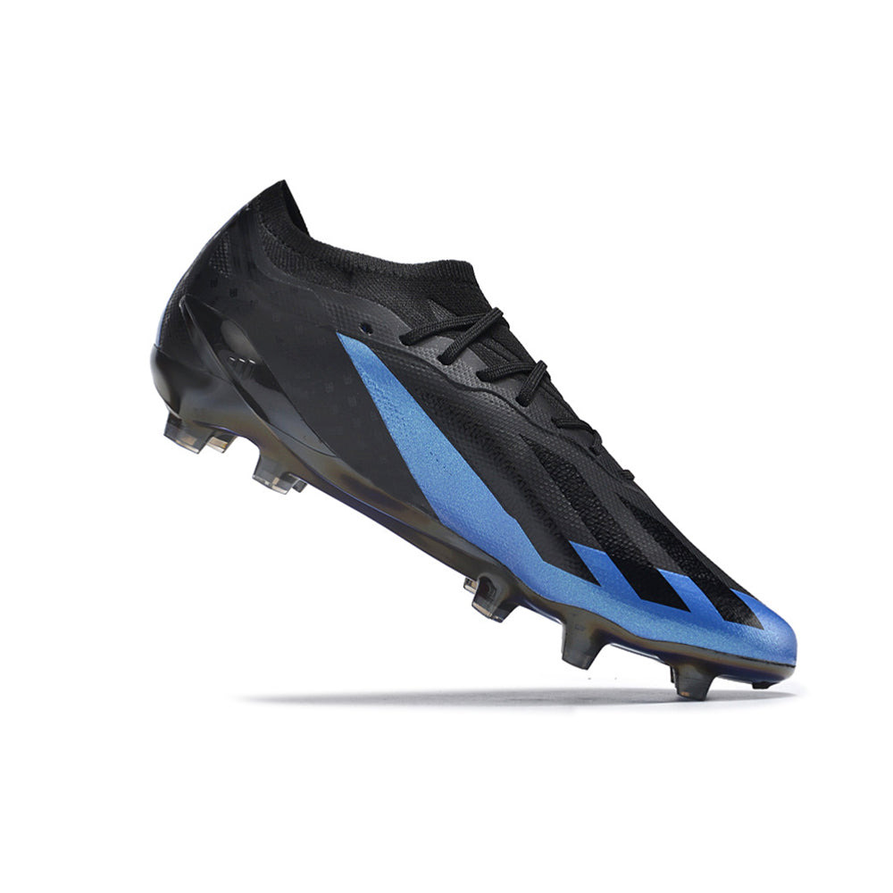Chuteira Campo Adidas X Crazyfast.1 FG Azul e Preta 