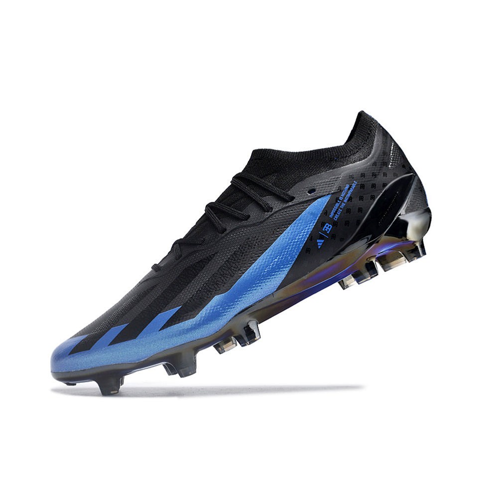 Chuteira Campo Adidas X Crazyfast.1 FG Azul e Preta 