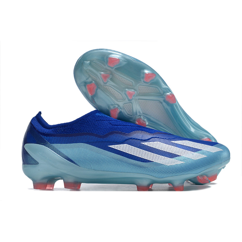 Chuteira Campo Adidas X CrazyFast.1 LL FG Azul 